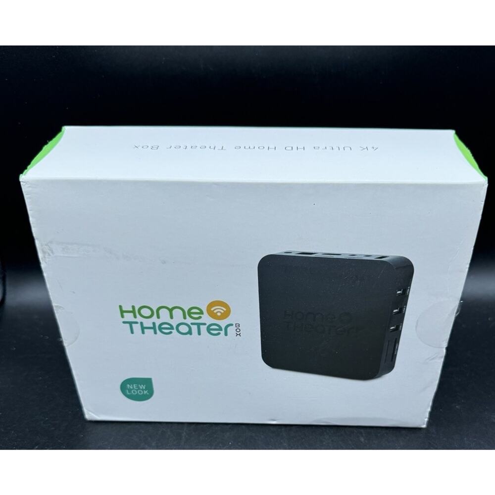 4K Home Theater Box Android OS Ultra HD Wi-Fi HDMI 1080p New in Box